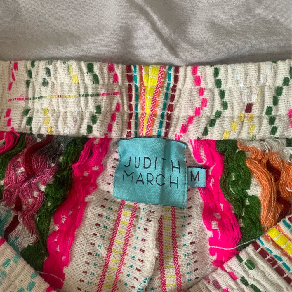 Judith March Aztec Embroided Shorts - Picture 5 of 7